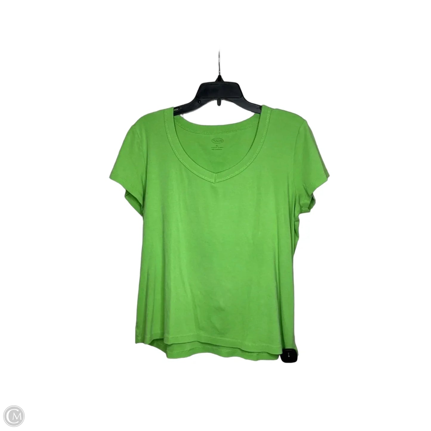 Top Short Sleeve By Talbots In Green, Size: Xl