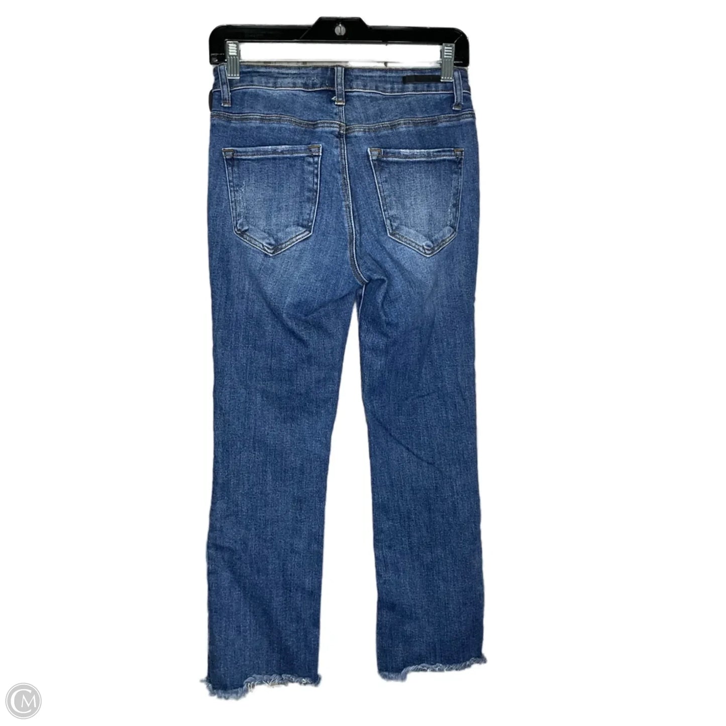 Jeans Straight By Risen In Blue Denim, Size: 2