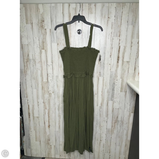 Dress Casual Maxi By Aerie In Green, Size: L