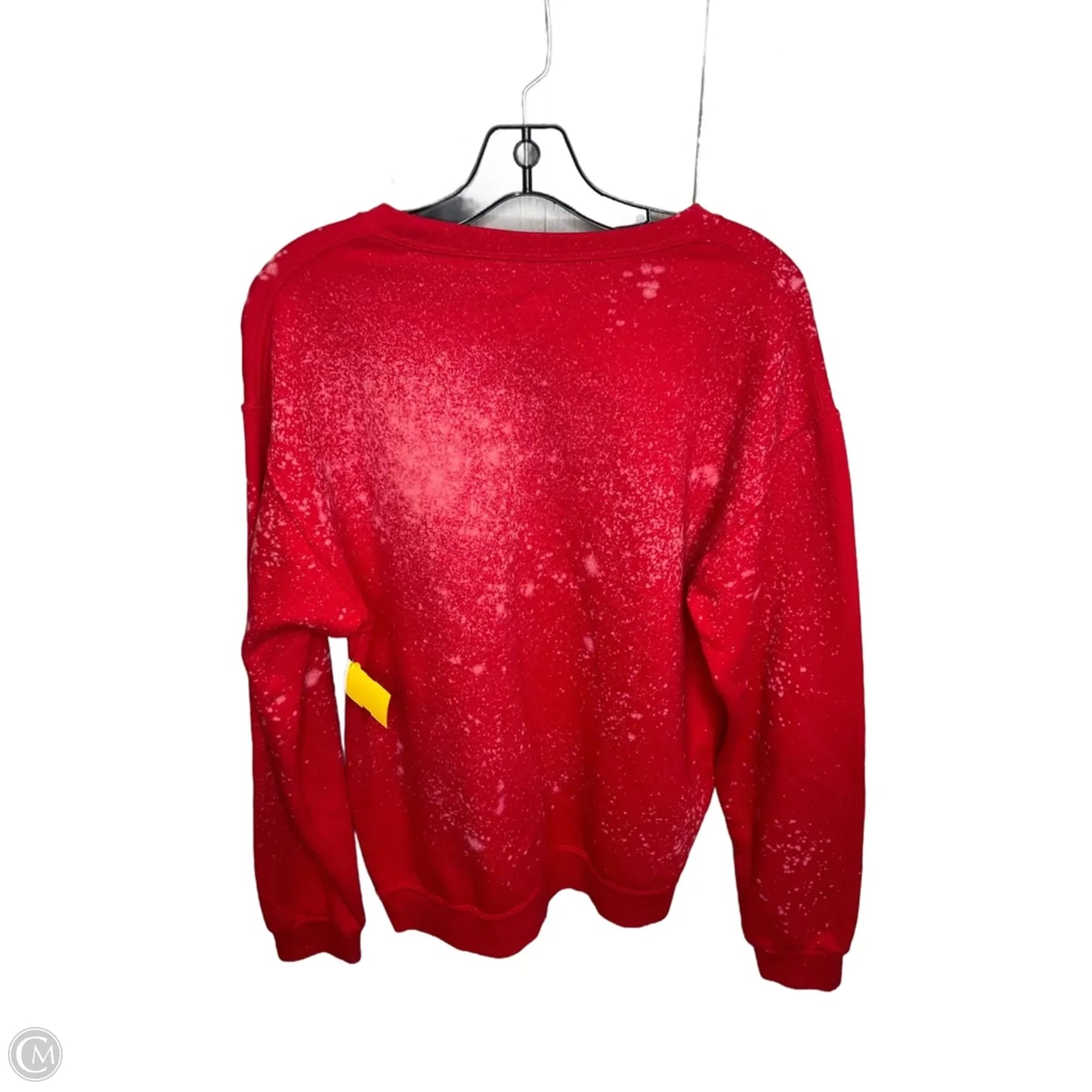 Sweatshirt Crewneck By Athletic Works In Red, Size: M