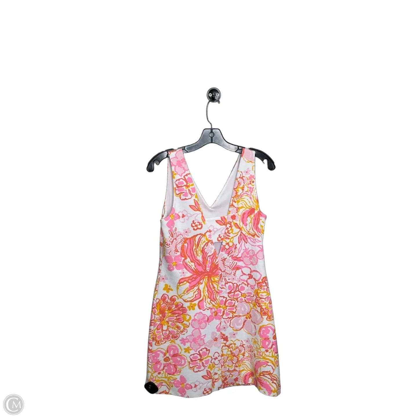 Dress Designer By Lilly Pulitzer In Orange & Pink, Size: S