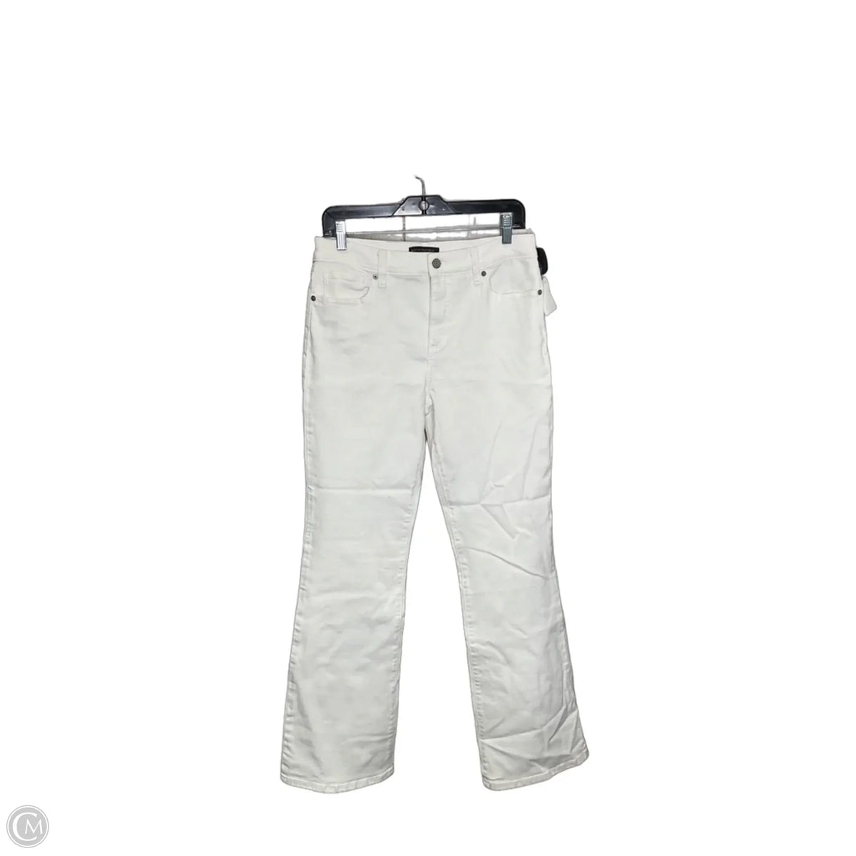 Jeans Boot Cut By Banana Republic In White, Size: 8