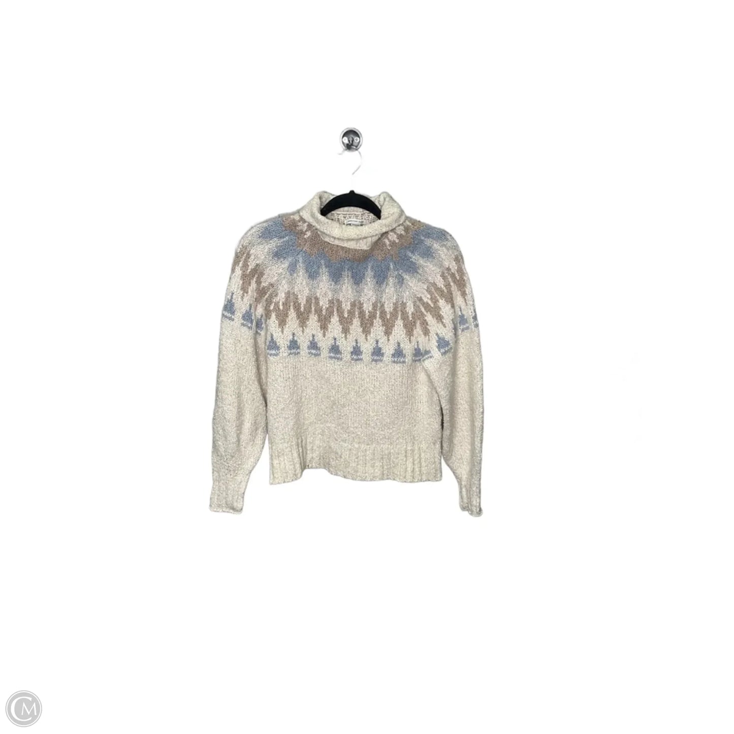 Sweater By American Eagle In White, Size: Xs