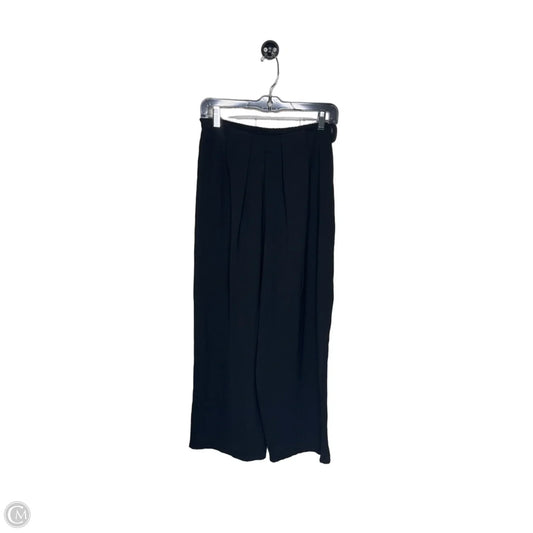 Pants Wide Leg By Zara In Black, Size: M