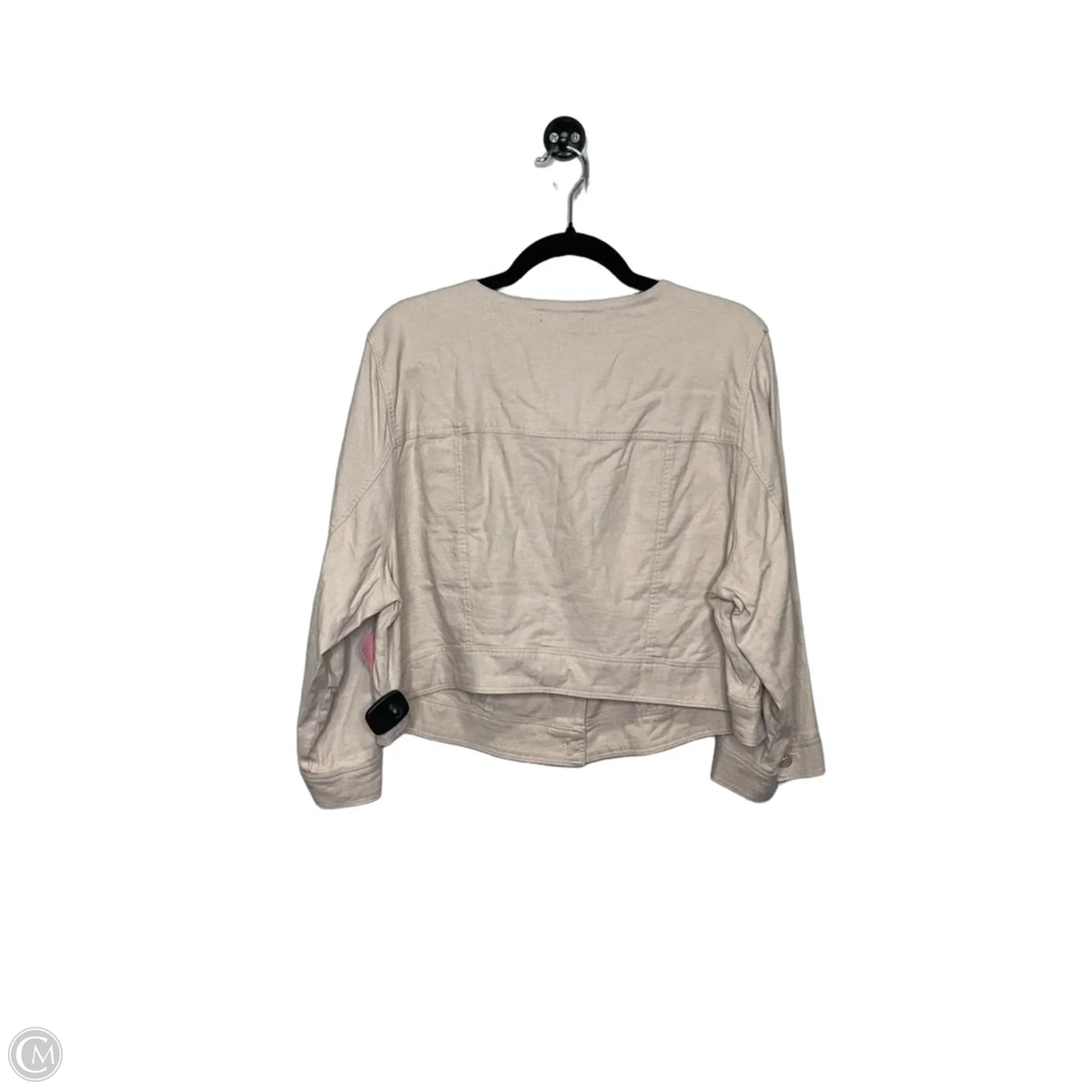 Top Long Sleeve By Torrid In Beige, Size: 2x