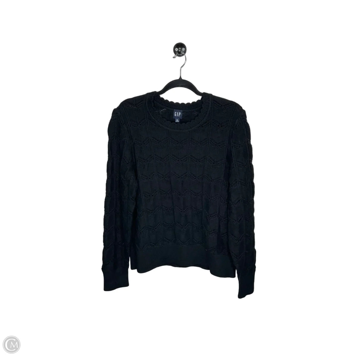 Sweater By Gap In Black, Size: Xl