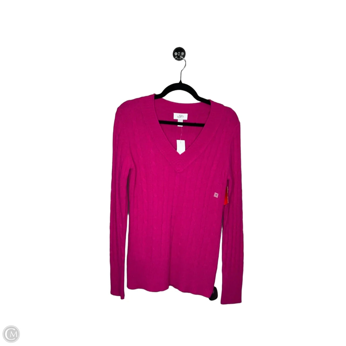 Sweater By Loft In Pink, Size: M