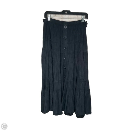 Skirt Maxi By Woman Within In Black, Size: M