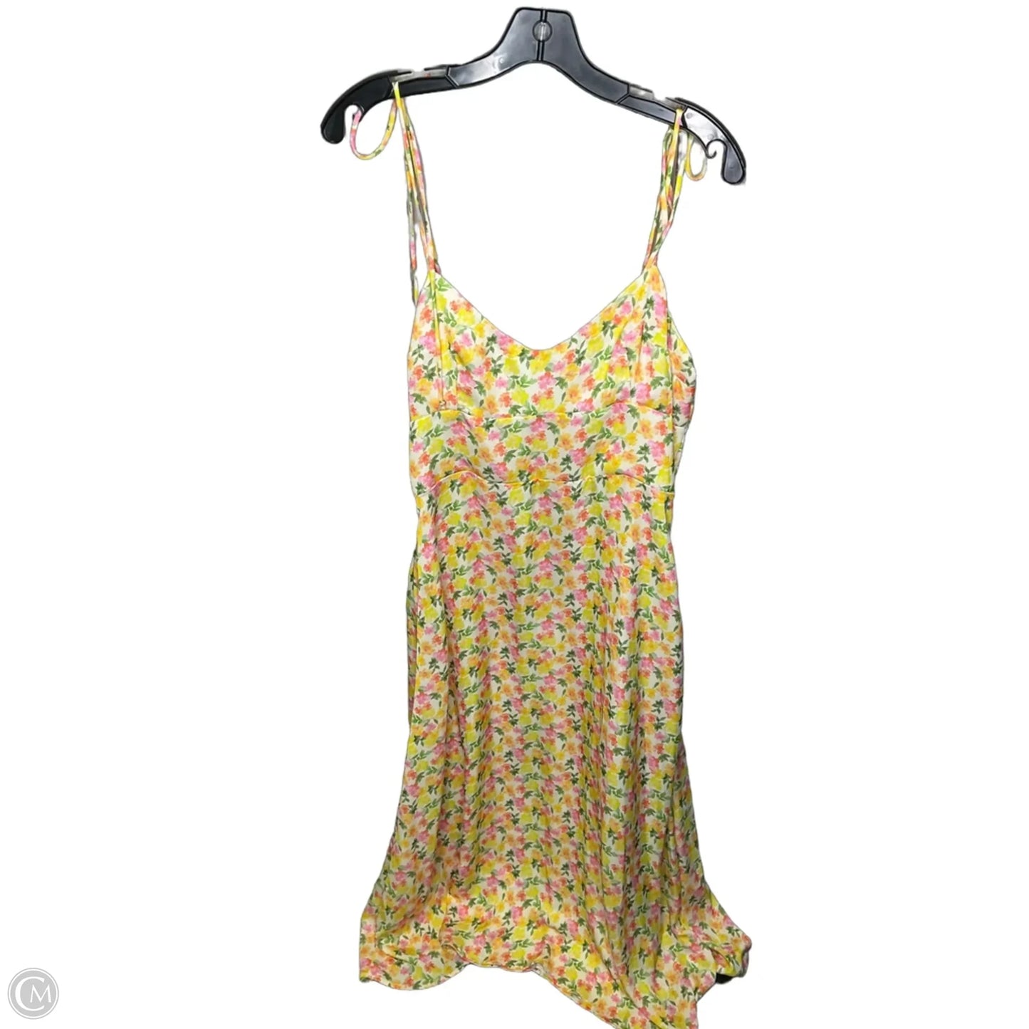 Dress Casual Maxi By Clothes Mentor In Yellow, Size: L