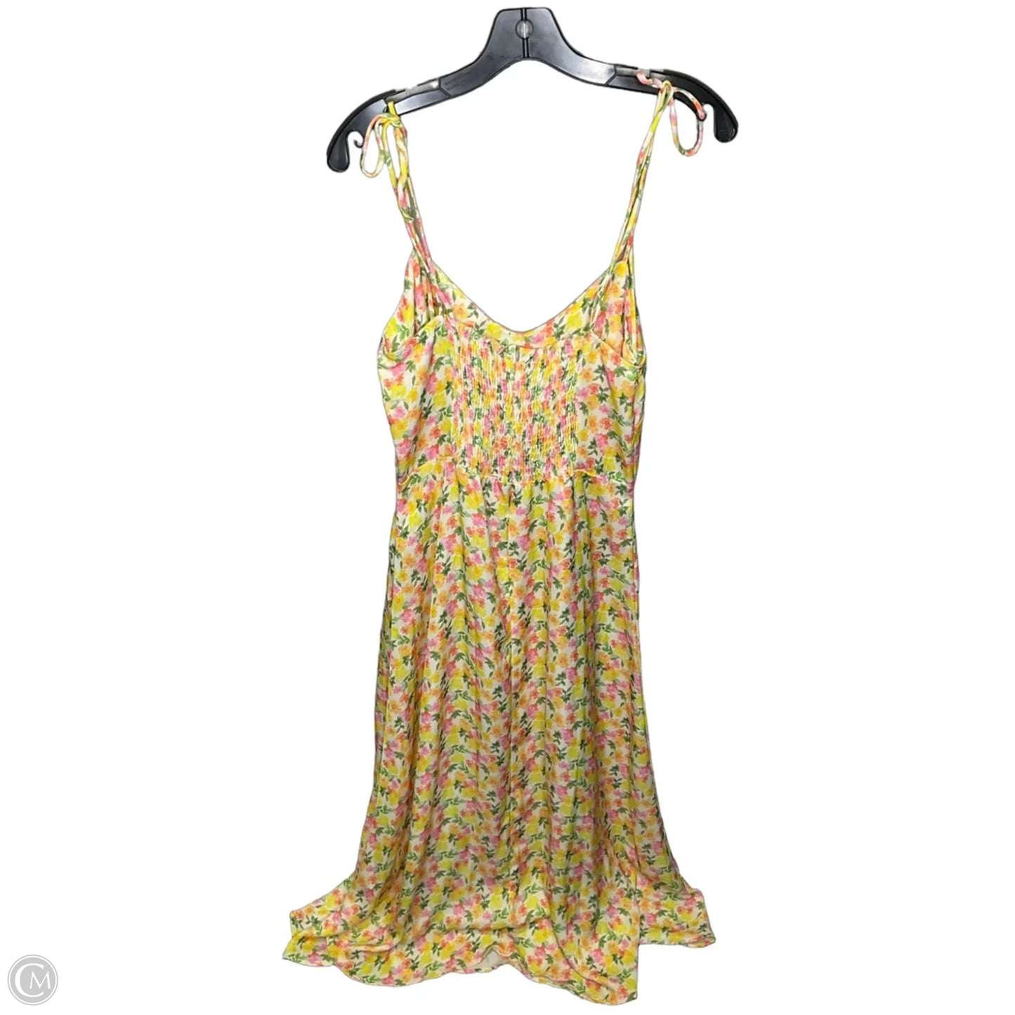 Dress Casual Maxi By Clothes Mentor In Yellow, Size: L