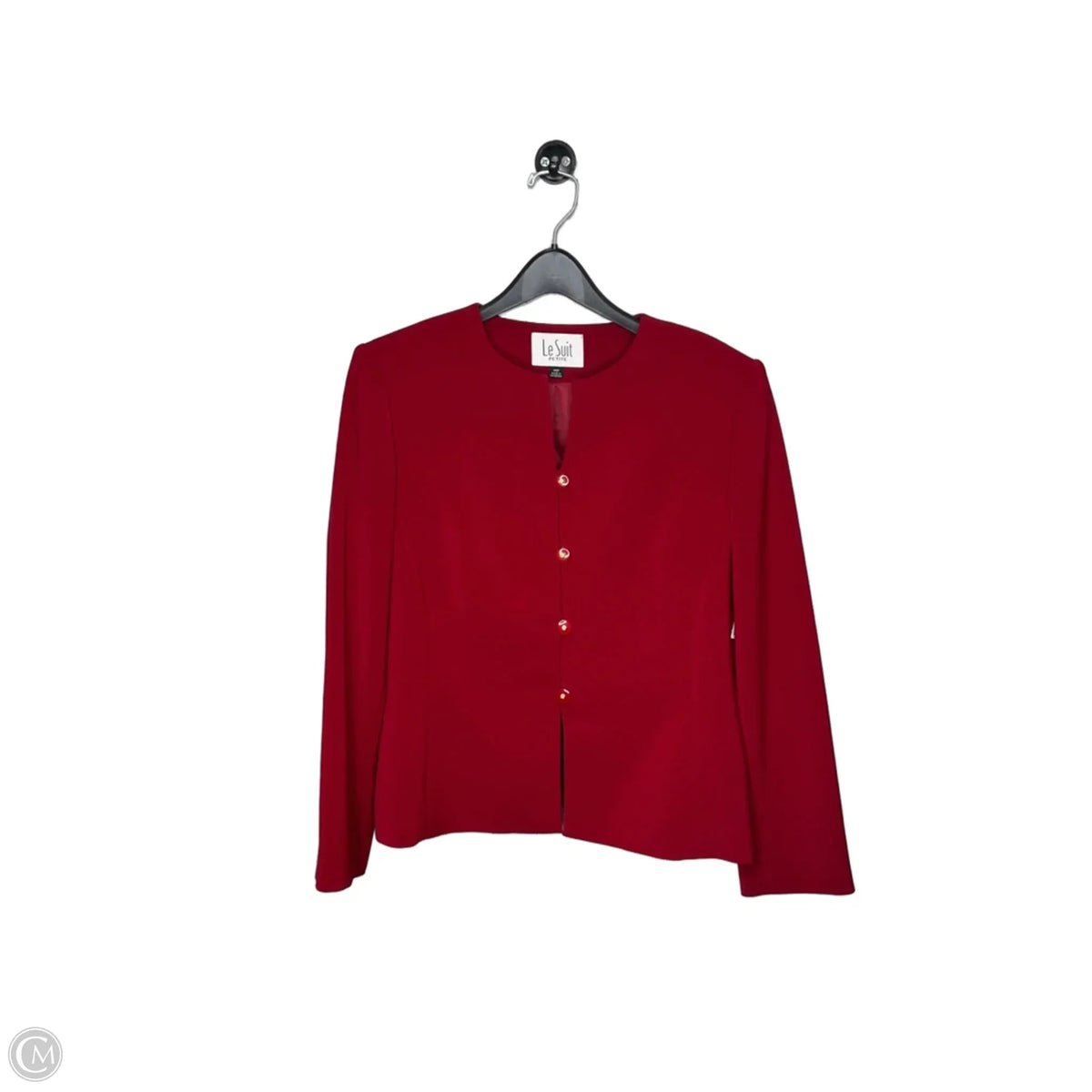 Blazer By Le Suit In Red, Size: 14p