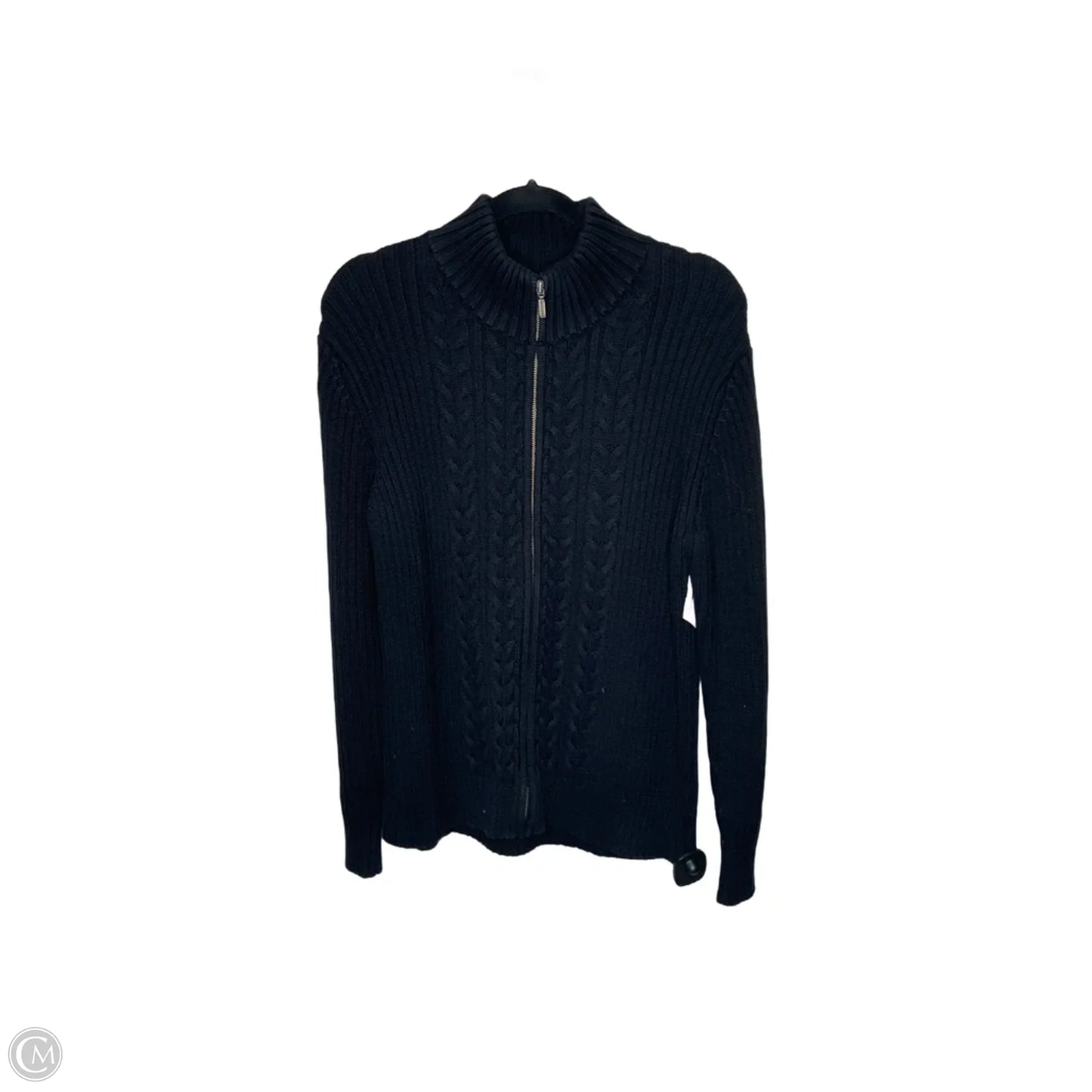 Sweater By Lands End In Black, Size: M