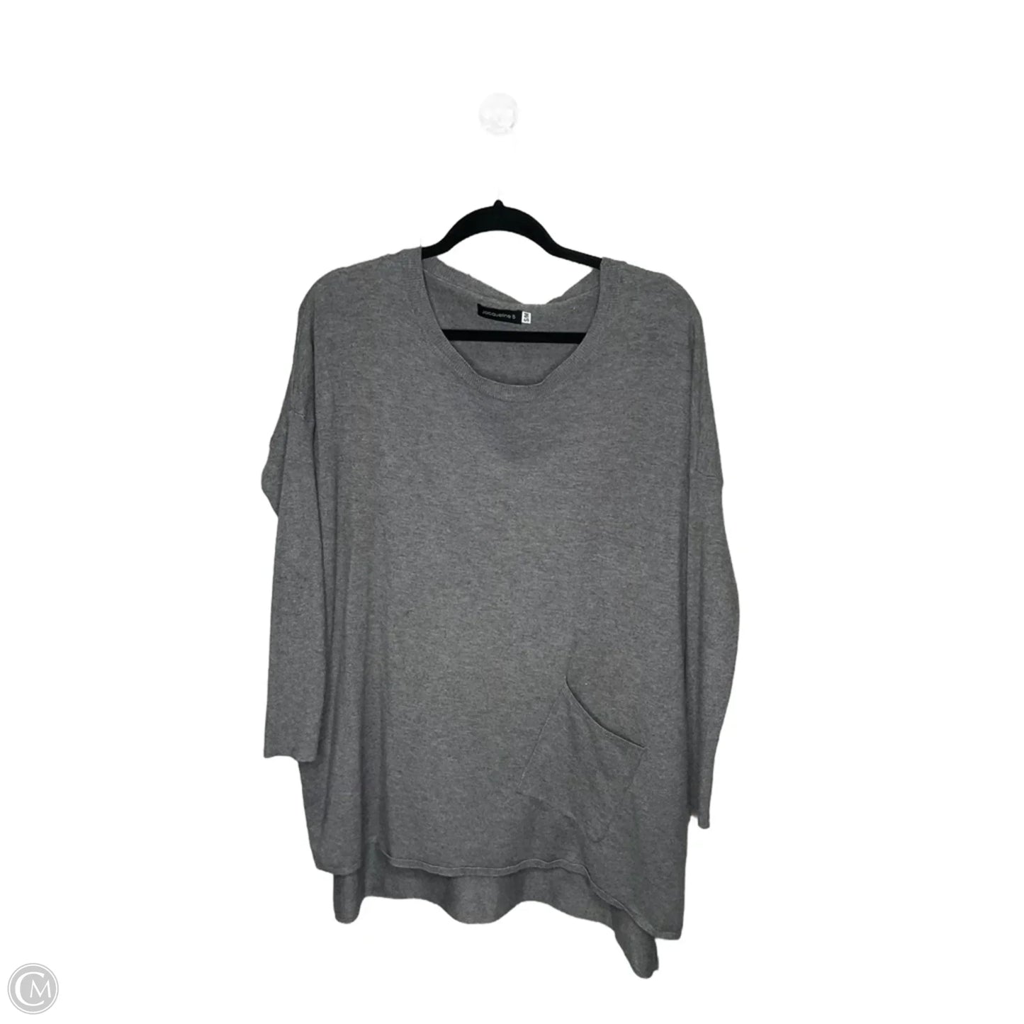 Sweater By Clothes Mentor In Grey, Size: S