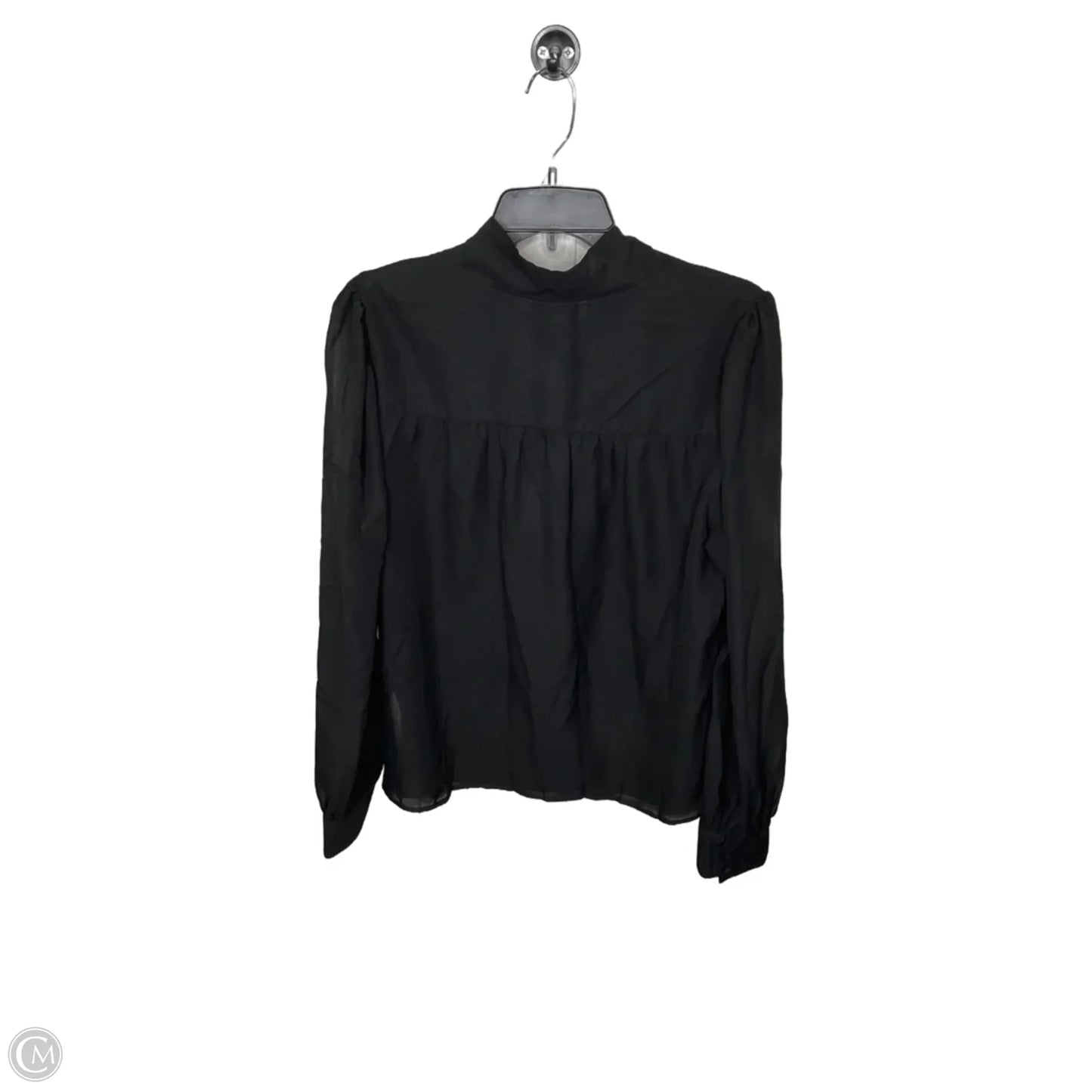 Top Long Sleeve By Just Fab In Black, Size: Xl