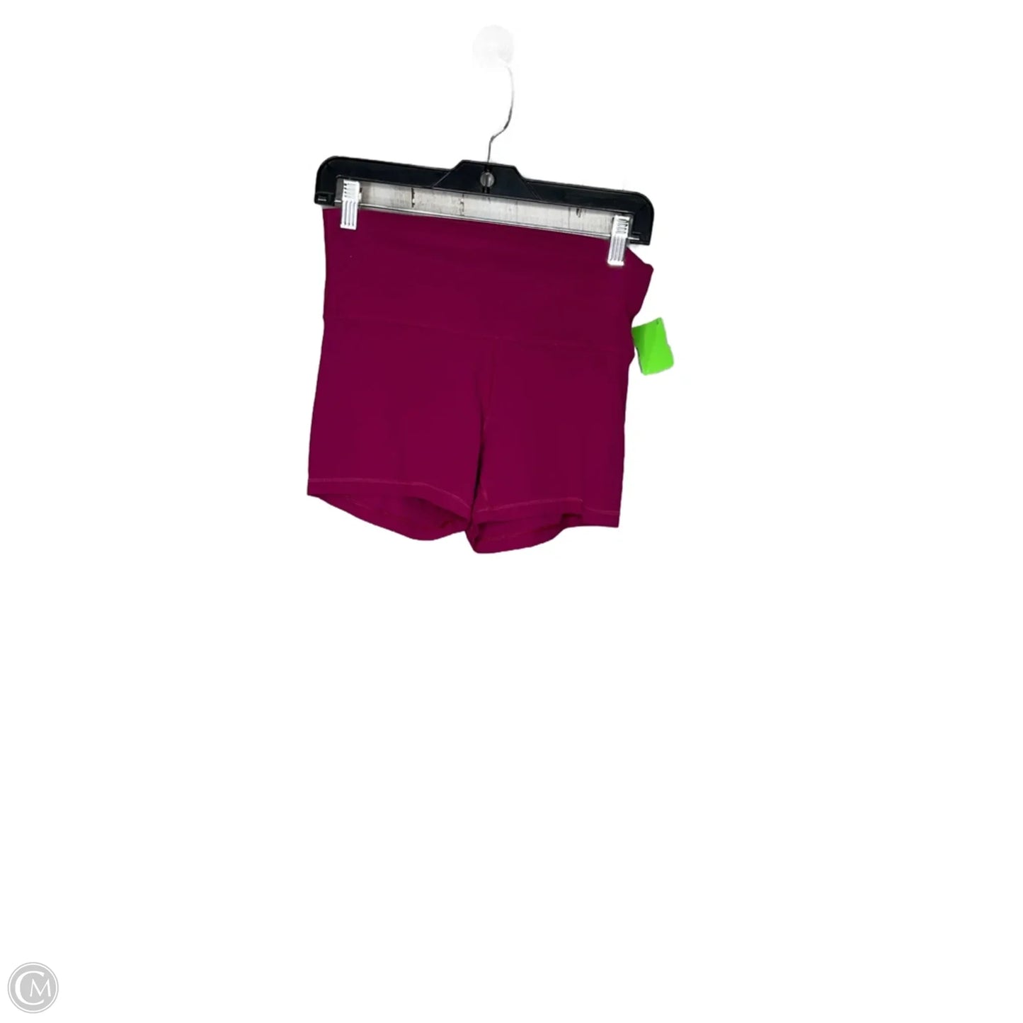 Athletic Shorts By Lululemon In Pink, Size: 8