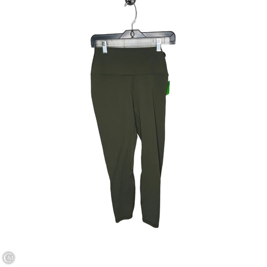 Athletic Leggings By Clothes Mentor In Green, Size: 8