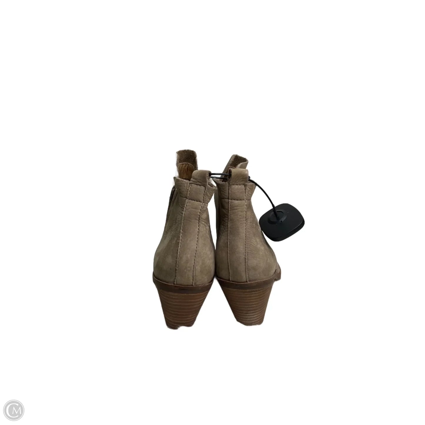 Boots Ankle Heels By Lucky Brand In Beige, Size: 7