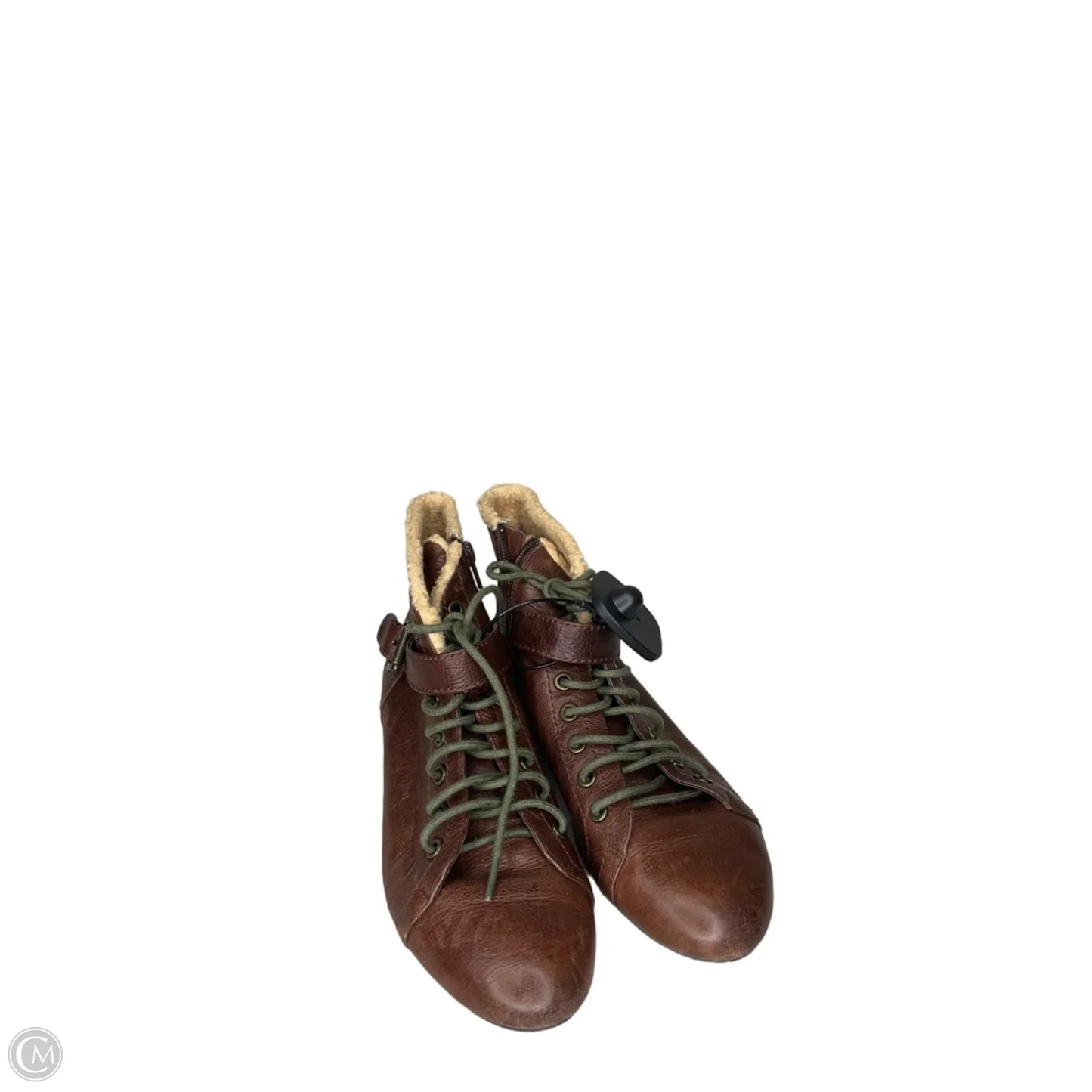 Boots Ankle Flats By Gianni Bini In Brown, Size: 8