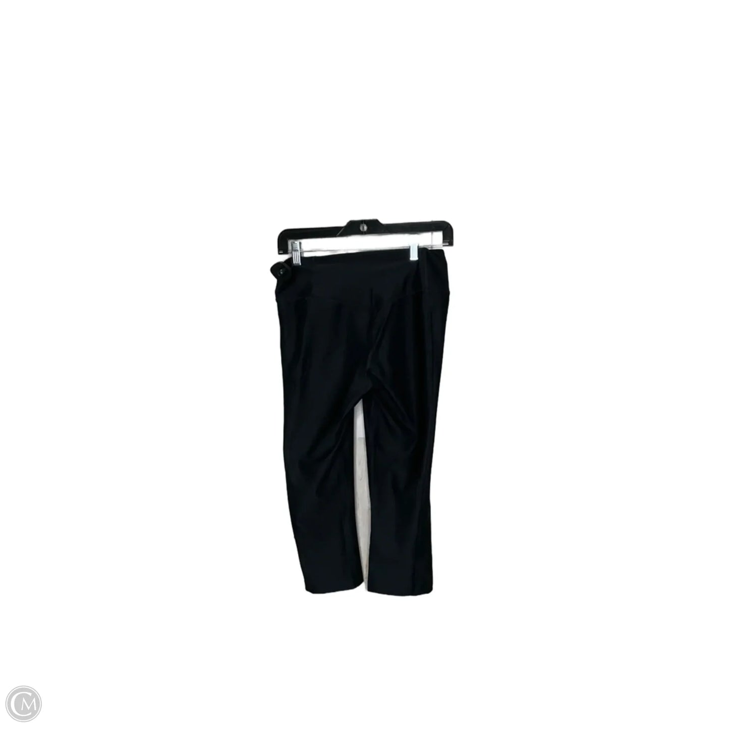 Athletic Leggings Capris By Nike In Black, Size: M