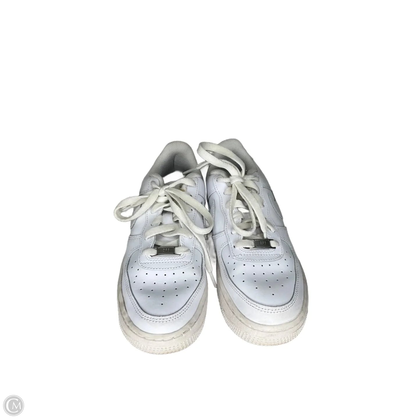 Shoes Athletic By Nike In White, Size: 6