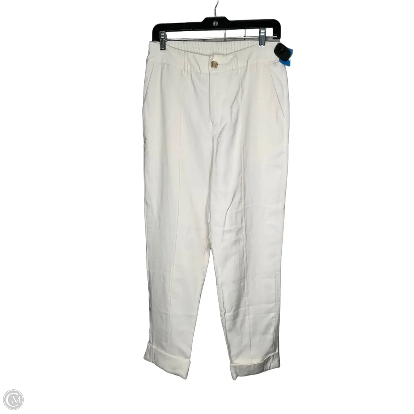 Pants Linen By A New Day In White, Size: S