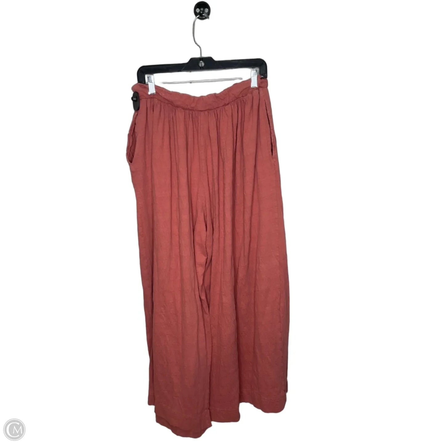 Pants Linen By Free People In Orange, Size: L