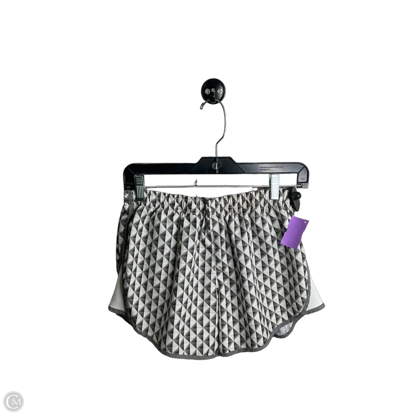 Athletic Shorts By Danskin In Black & White, Size: S