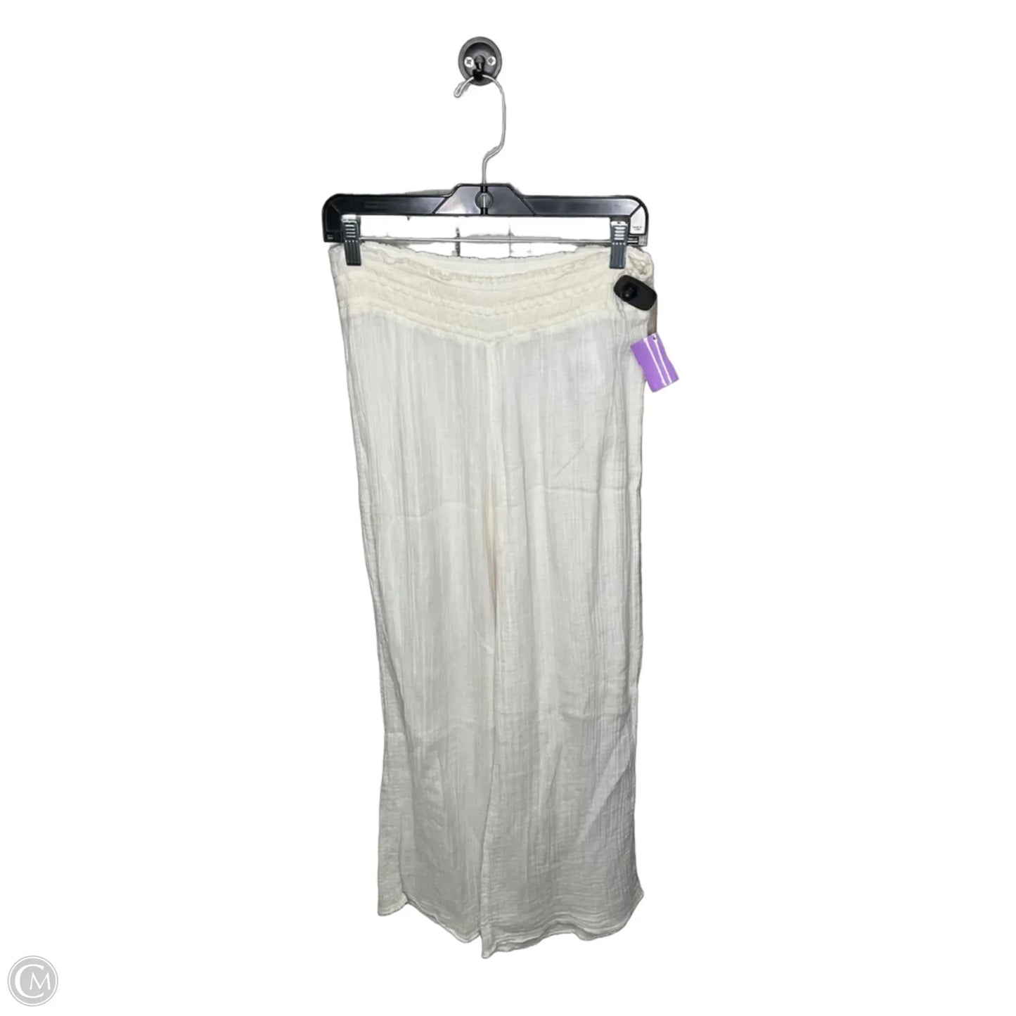 Pants Linen By Abercrombie And Fitch In Cream, Size: S