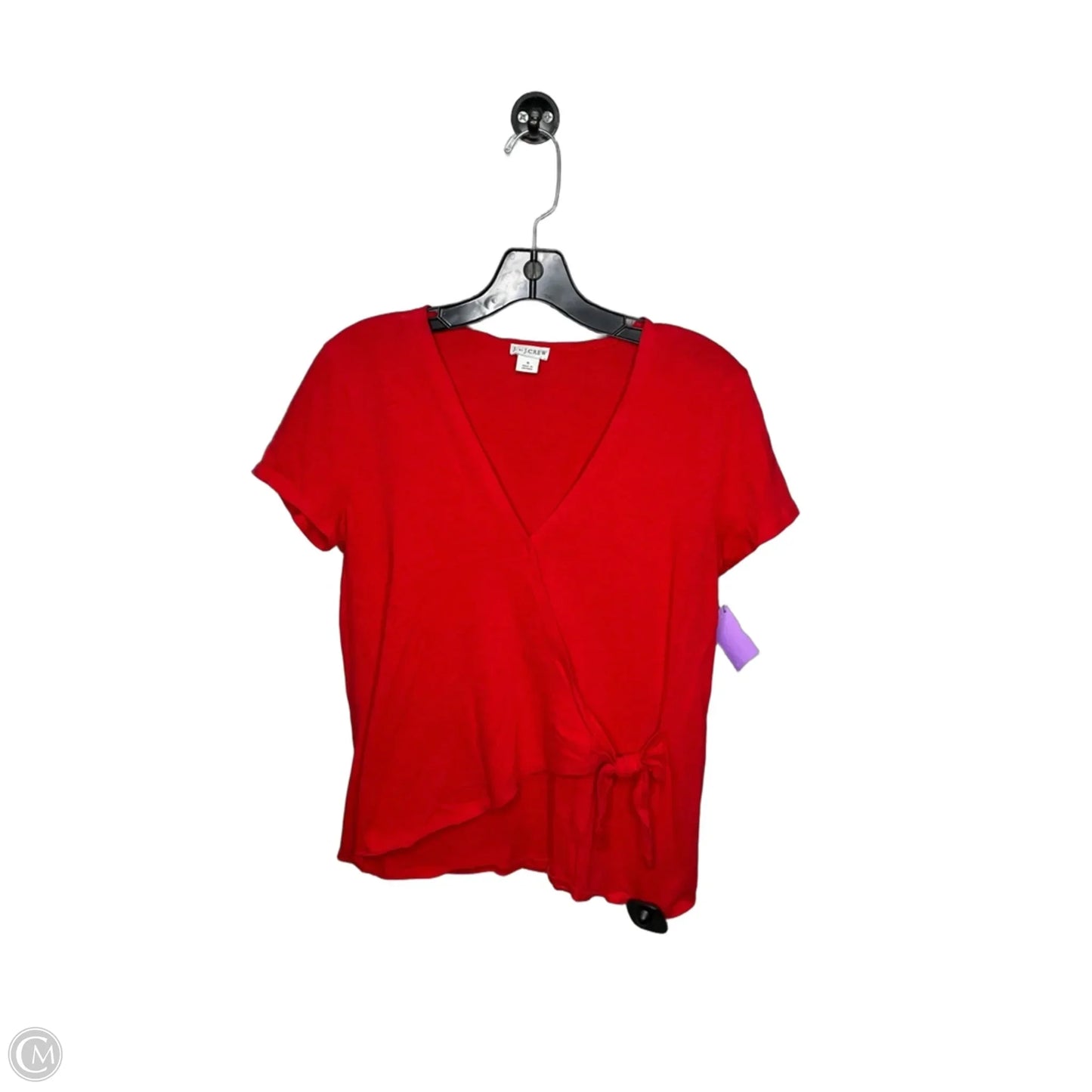 Top Short Sleeve By J. Crew In Red, Size: S