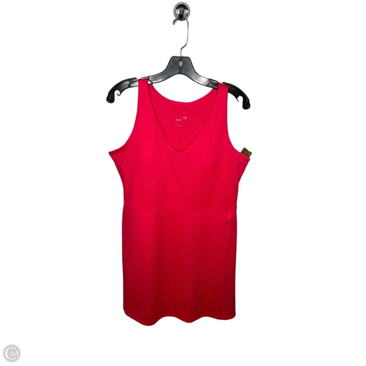 Athletic Dress By Gapfit In Red, Size: L