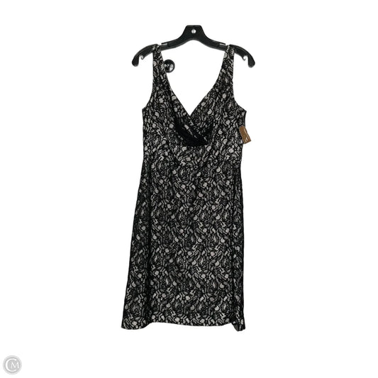 Dress Party Short By White House Black Market In Black & Cream, Size: 10