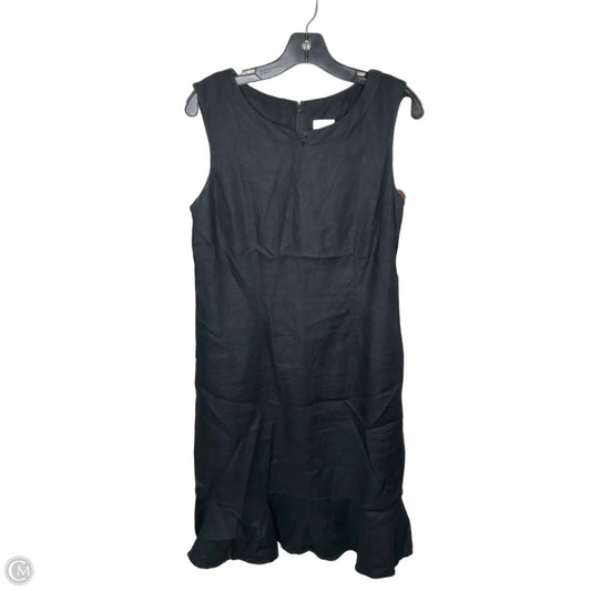Dress Casual Midi By Kim Rogers In Black, Size: 10