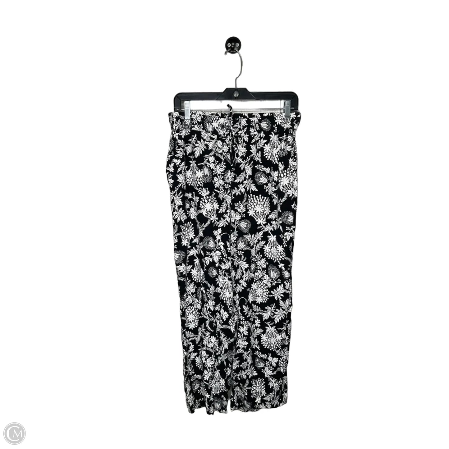 Pants Linen By Loft In Floral Print, Size: Sp