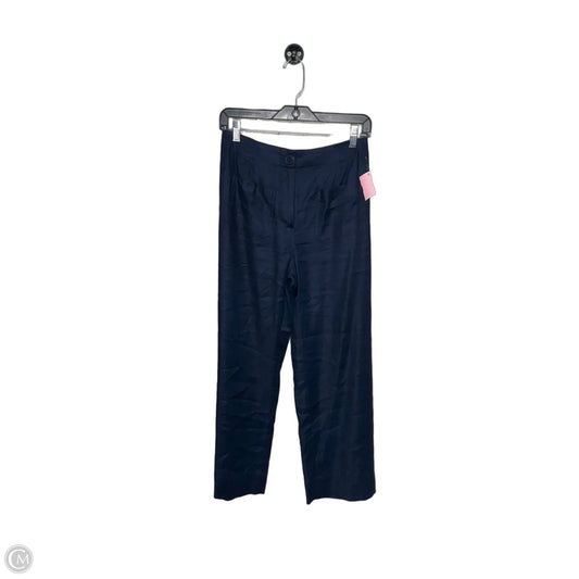 Pants Linen By Tahari In Blue, Size: 2