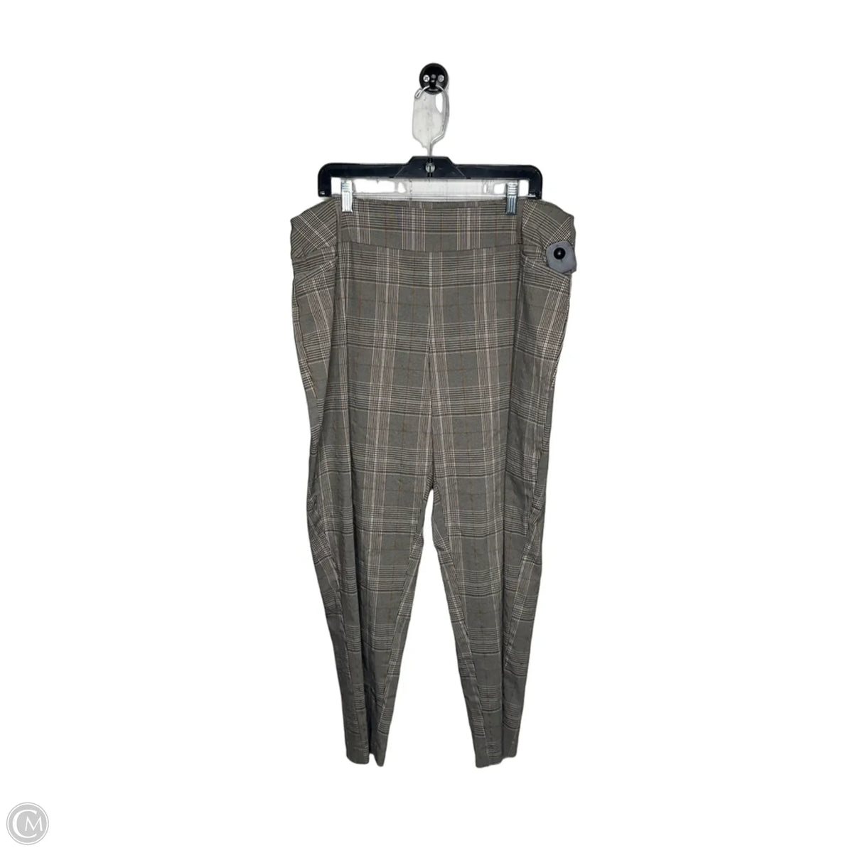 Pants Dress By Cato In Plaid Pattern, Size: 18