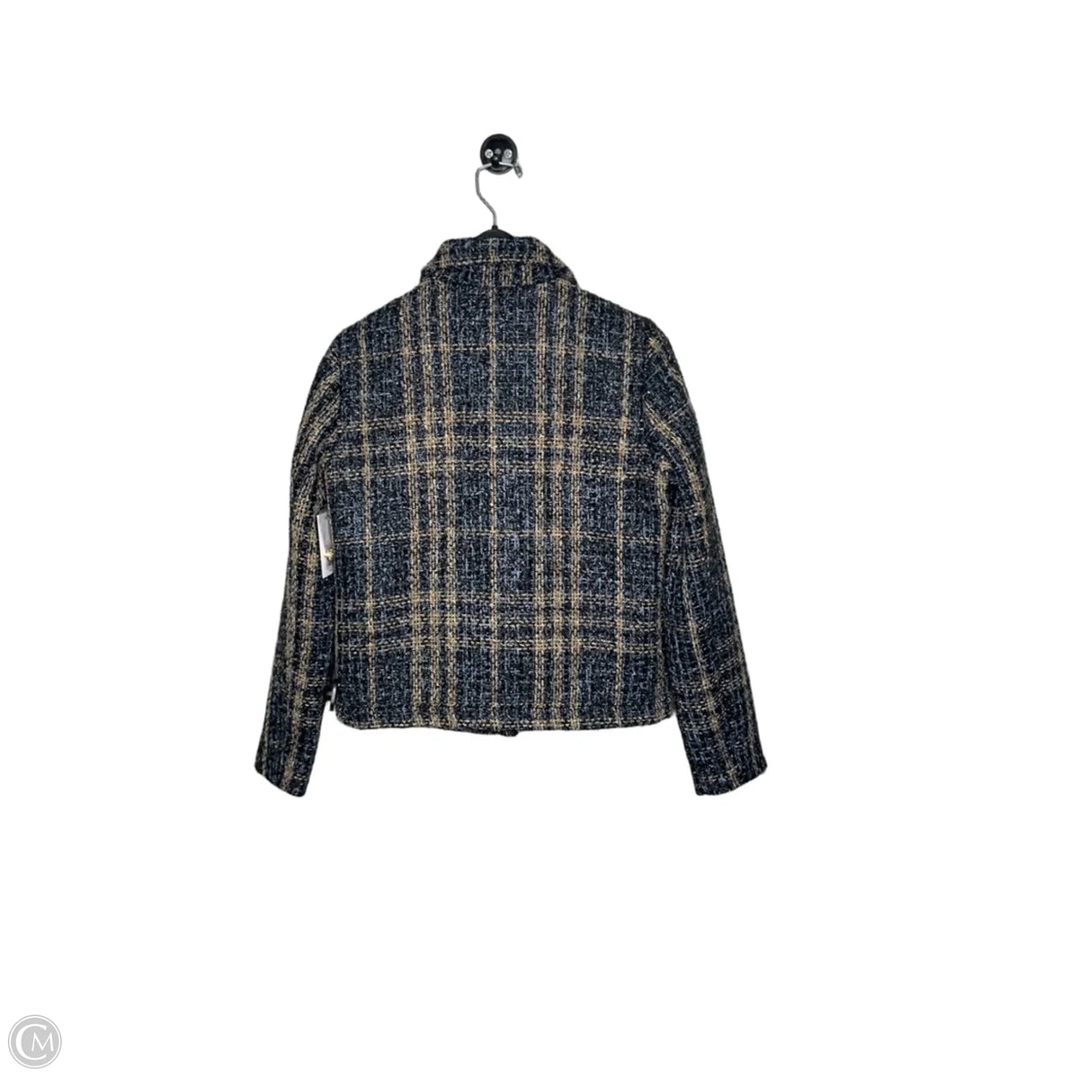 Blazer By Nine West In Plaid Pattern, Size: Xs