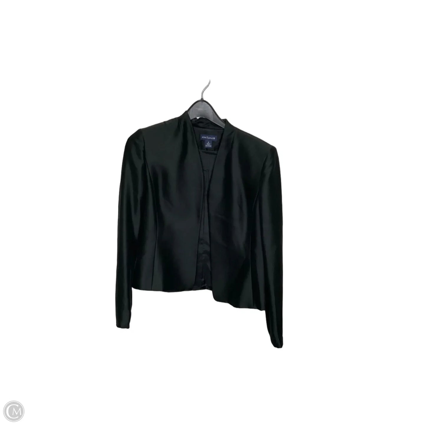 Blazer By Ann Taylor In Black, Size: 4