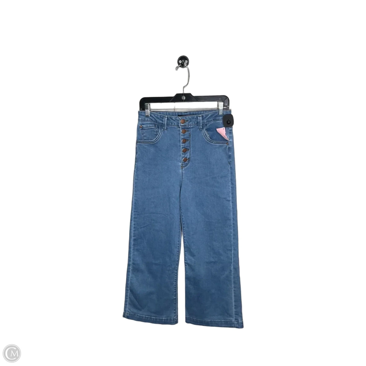 Jeans Straight By Risen In Blue Denim, Size: 6