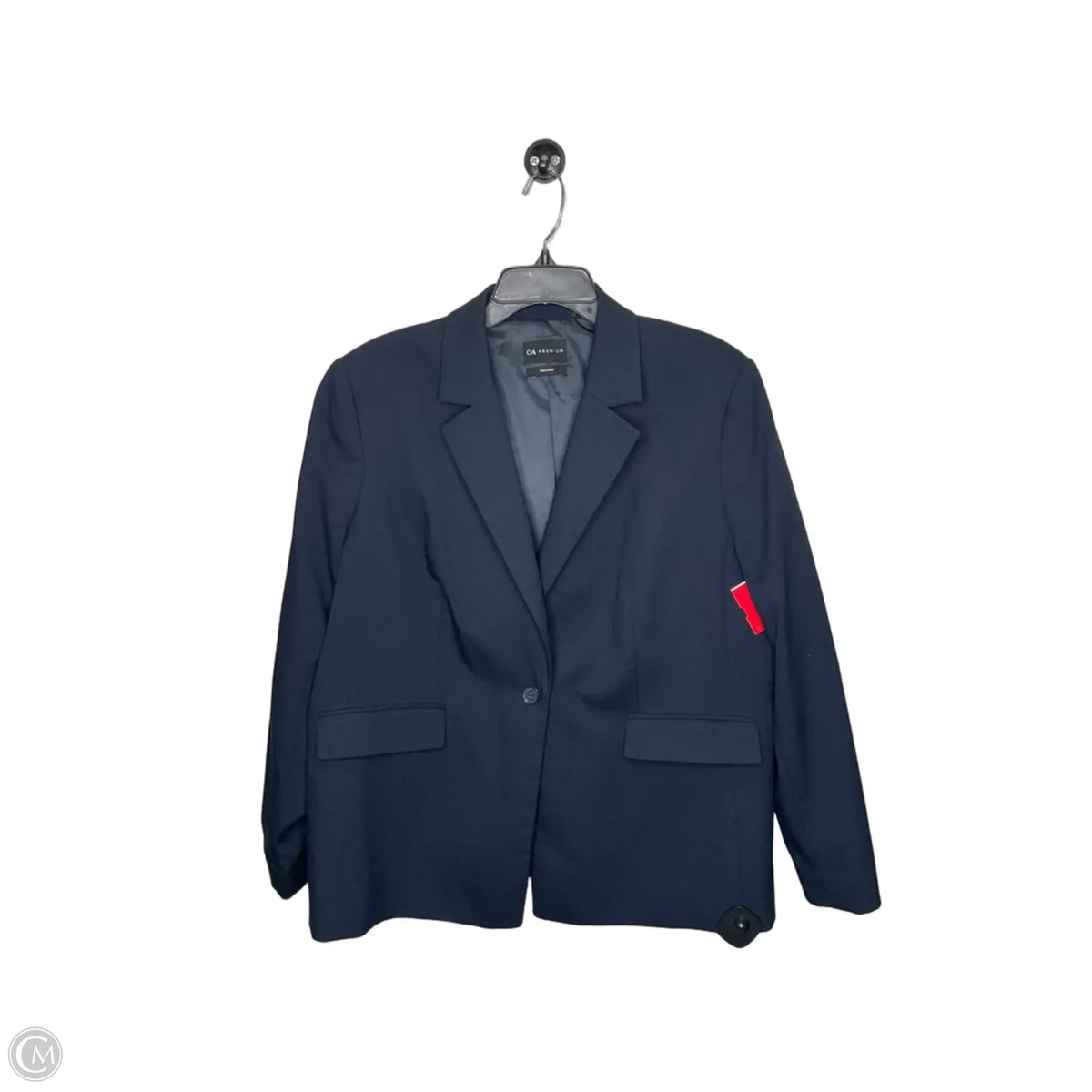 Blazer By Clothes Mentor In Black, Size: 14