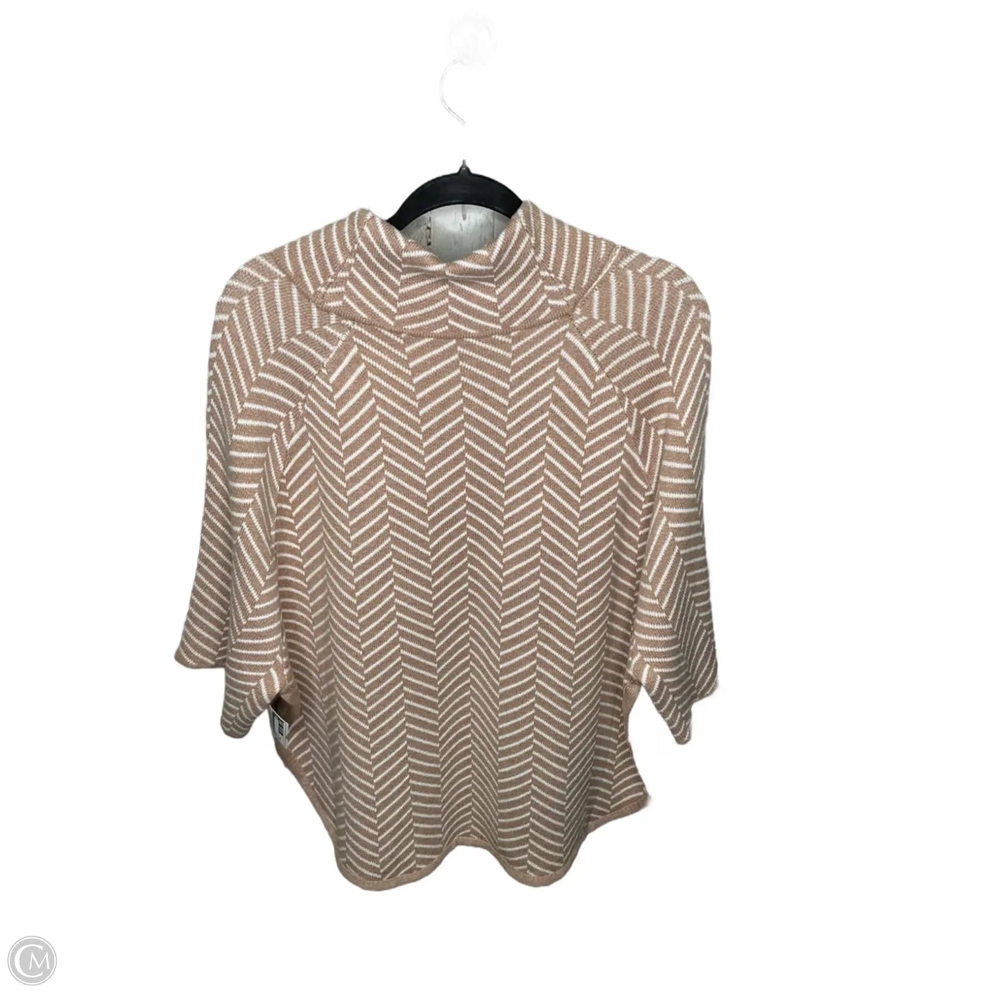 Poncho By Loft In Beige, Size: Xs