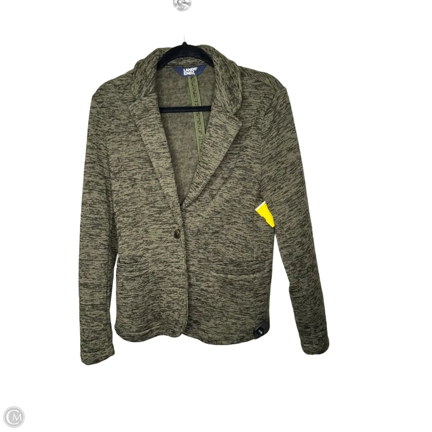 Sweater By Lands End In Green, Size: S