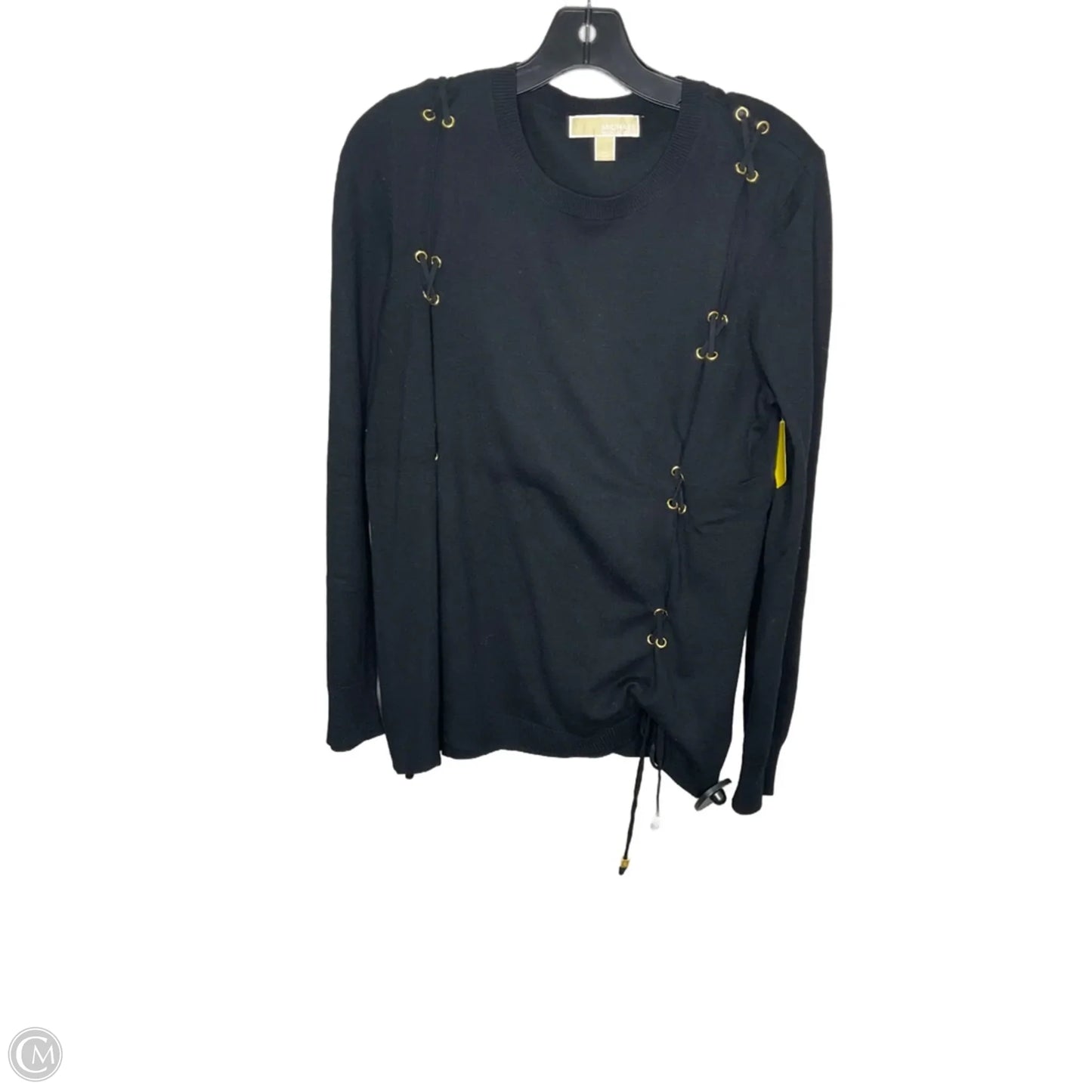 Sweater Designer By Michael Kors In Black, Size: L