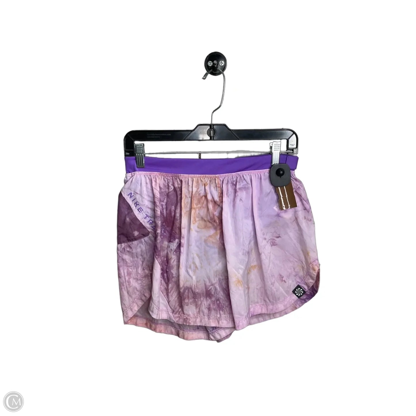 Athletic Shorts By Nike In Purple, Size: S