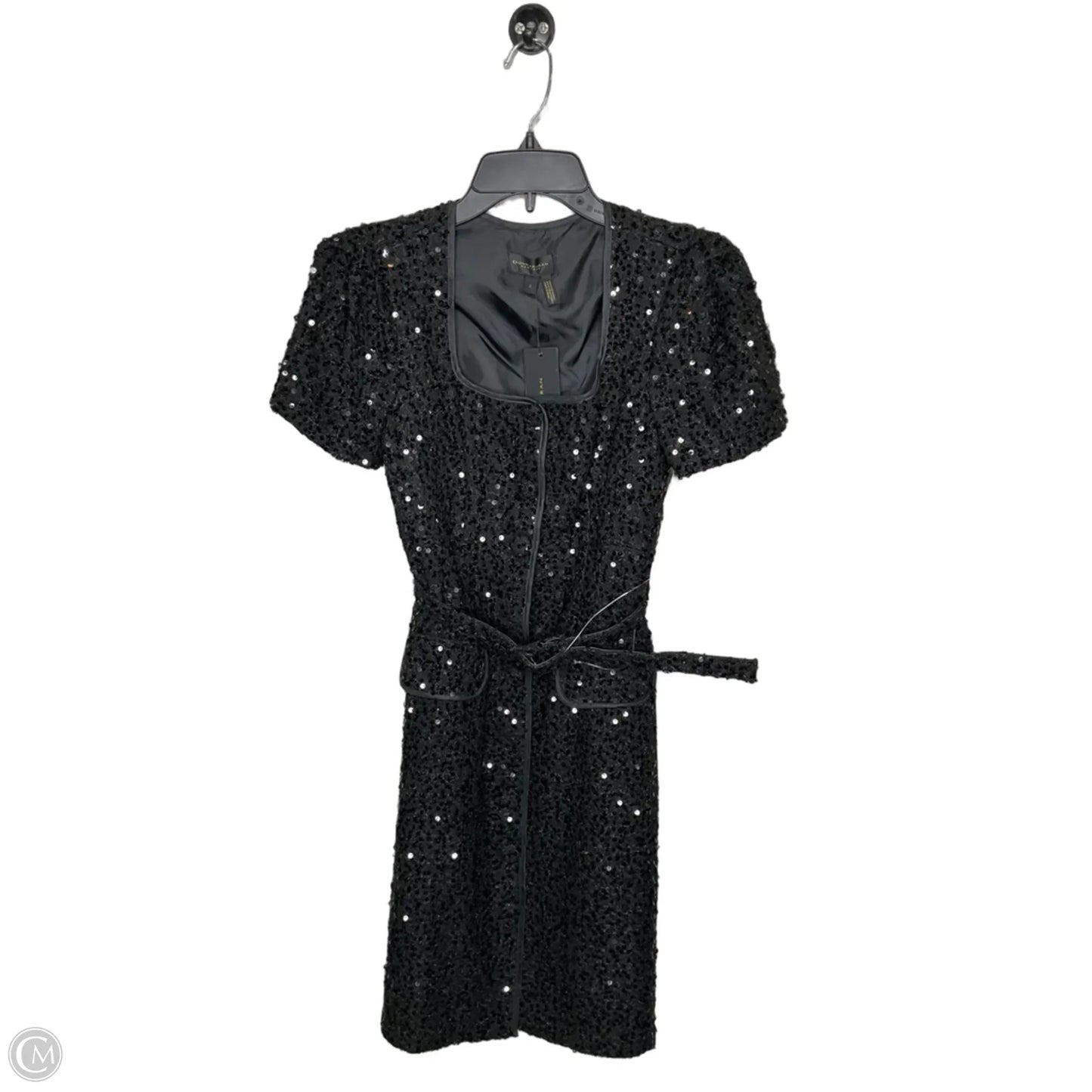 Dress Party Midi By Donna Karan In Black, Size: 2