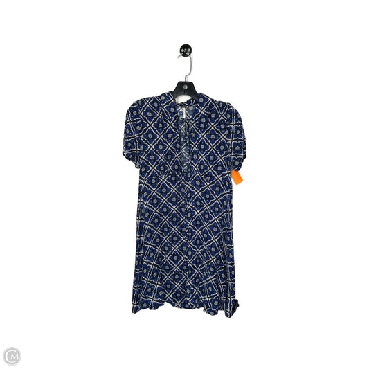 Dress Casual Short By Free People In Blue & White, Size: S