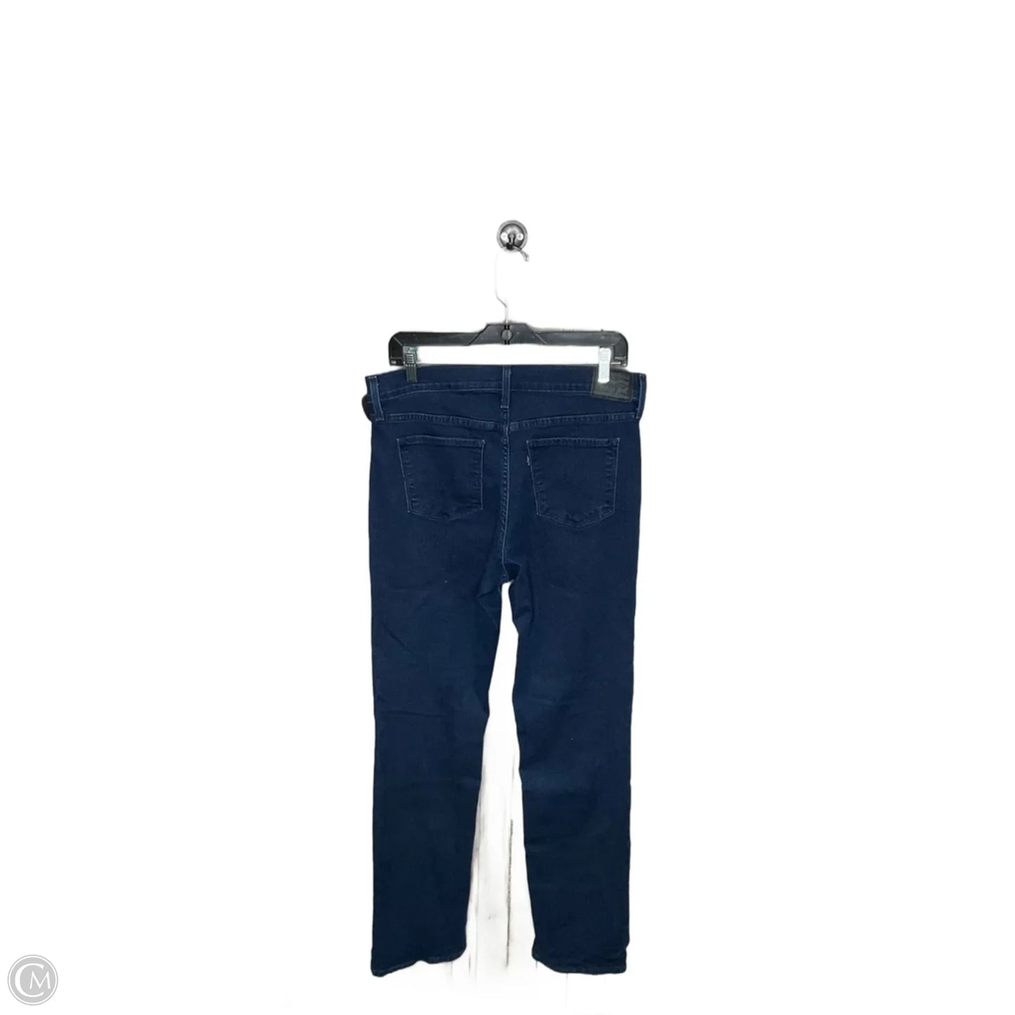 Jeans Straight By Levis In Blue, Size: 12