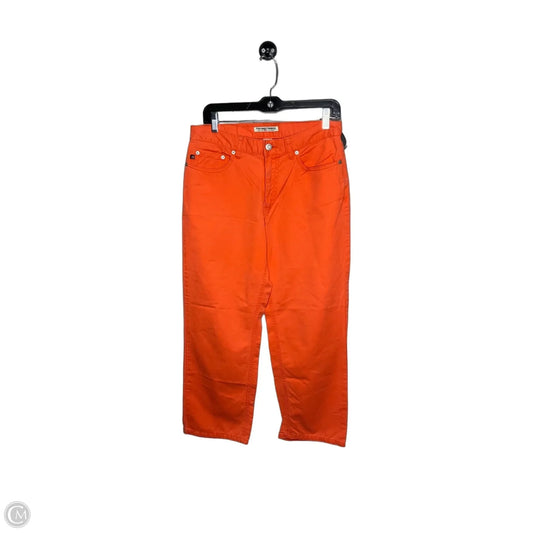 Jeans Cropped By Polo Ralph Lauren In Orange, Size: 6