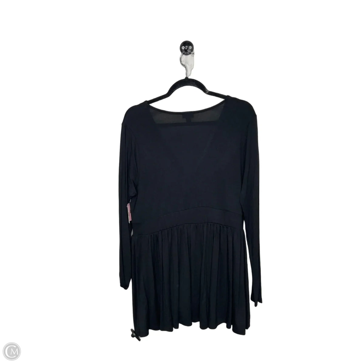Top Long Sleeve By Torrid In Black, Size: M
