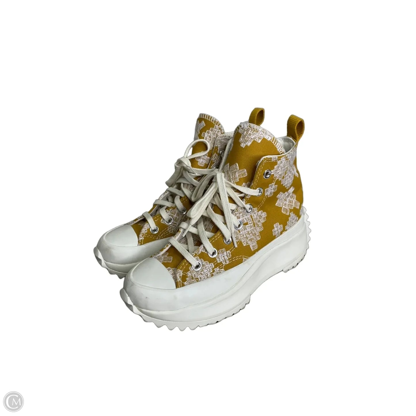 Shoes Sneakers Platform By Converse In Yellow, Size: 6.5