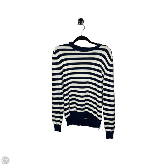 Sweater By Brandy Melville In Blue & White, Size: Xs